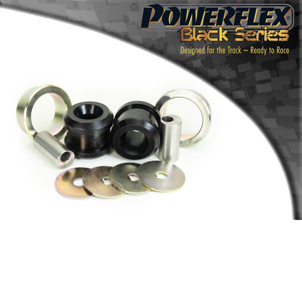 Powerflex Buchsen Querlenker vorne hinten für Nachlaufeinstellung für Renault Modus (2004-2012) Black Series