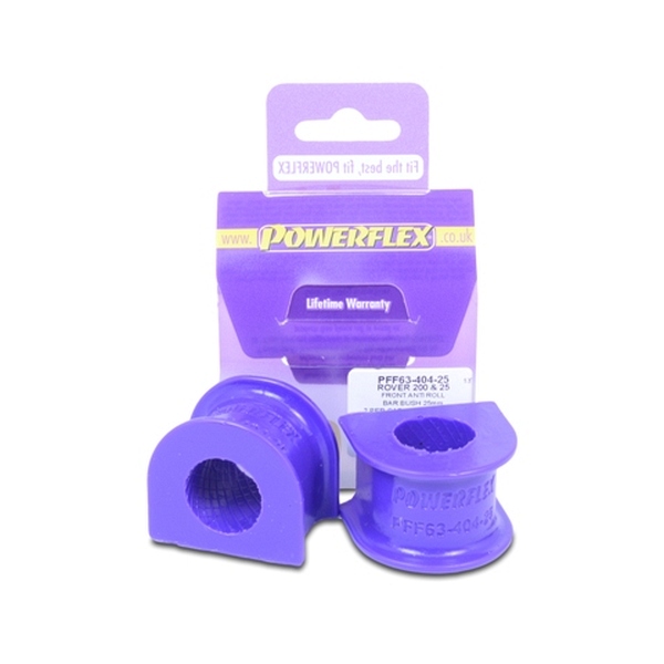 Powerflex Buchsen Stabilisator der VA 25mm für Rover 200 Series (1995-1999), 25 (1999-2005)