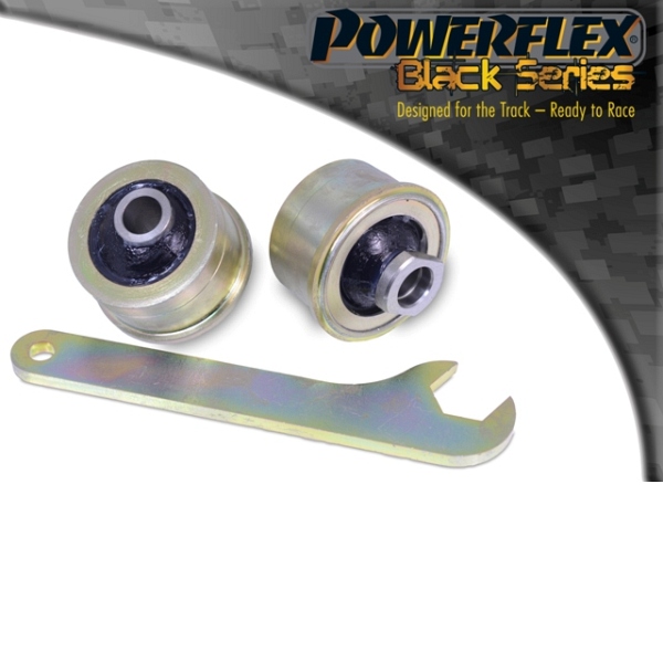 Powerflex für Subaru Legacy BM & BR (2009 -) vorderer Querlenker hintere Buchse +/- 0.33° Nachlaufverstellung mit Sturzkorrektur bei Lenkbewegung PFF69-902GBLK Black Series