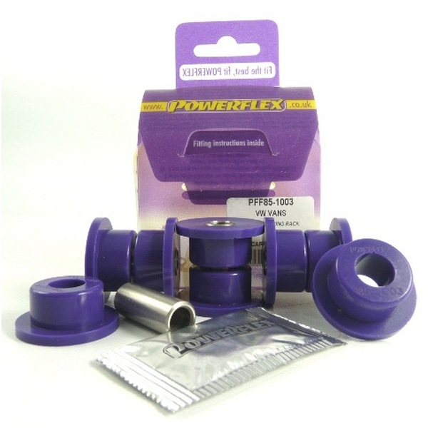 Powerflex Buchsen Lenkgetriebe Aufnahme für VW T3 (1979-1992) Benziner 1.6, 1.9, 2.0 Schalter