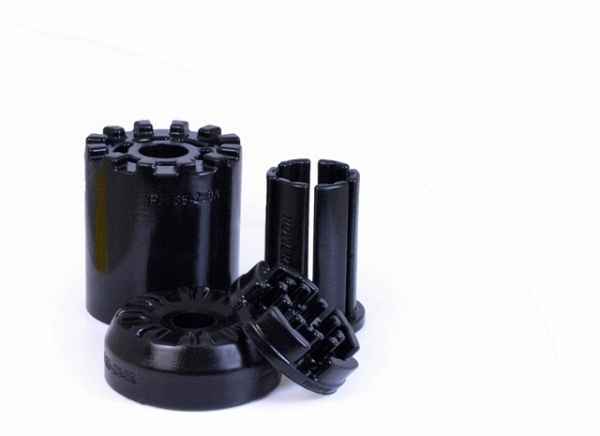 Powerflex for VW Caddy Mk2 (1997-2003) Front Lower Engine Mounting Bush & Inserts PFF85-280BLK Black Series
