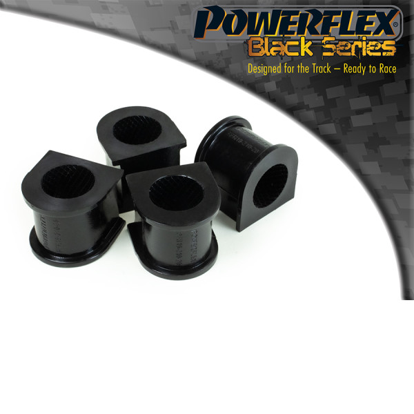 Powerflex for Ford Fiesta Mk3 inc RS Turbo, XR2i and RS1800 16V Rear Anti Roll Bar Mounting Bush 20mm PFR19-210-20BLK Black Series
