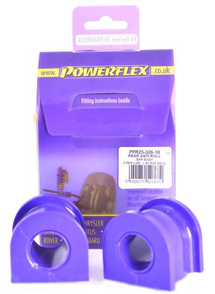 Powerflex Rear Anti Roll Bar Bush 18mm for Honda Civic Mk8 FA/FD Sedan (2005-2012)