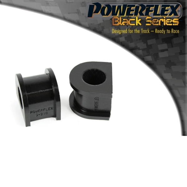 Powerflex Buchsen Stabilisator hinten 18mm für Audi A4 B6 inc. Avant Quattro 4WD (2001-2005) Black Series