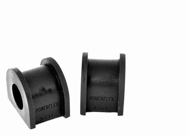Powerflex Buchsen Stabilisator hinten an Fahrgestell 16mm für VW Beetle & Cabrio 4Motion (1998-2011) Black Series