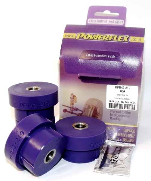Powerflex für MG MGF (up to 2002) Querlenker zu Längslenker HA PFR42-219