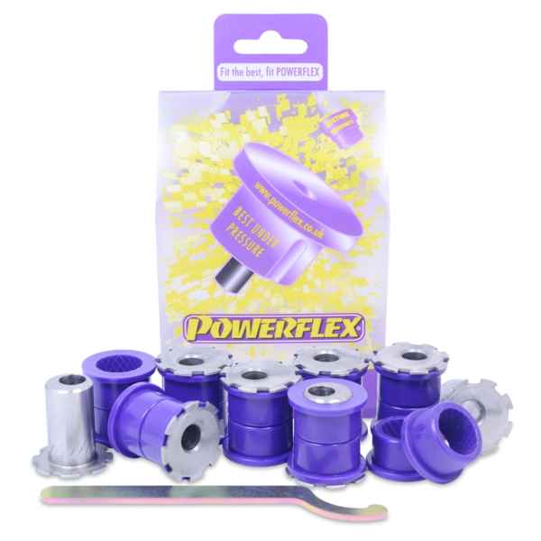 Powerflex Buchsen Längslenker oben innen außen HA für Nissan Skyline R33 4WD Incl. GT-R & GTS4(1993-1998)