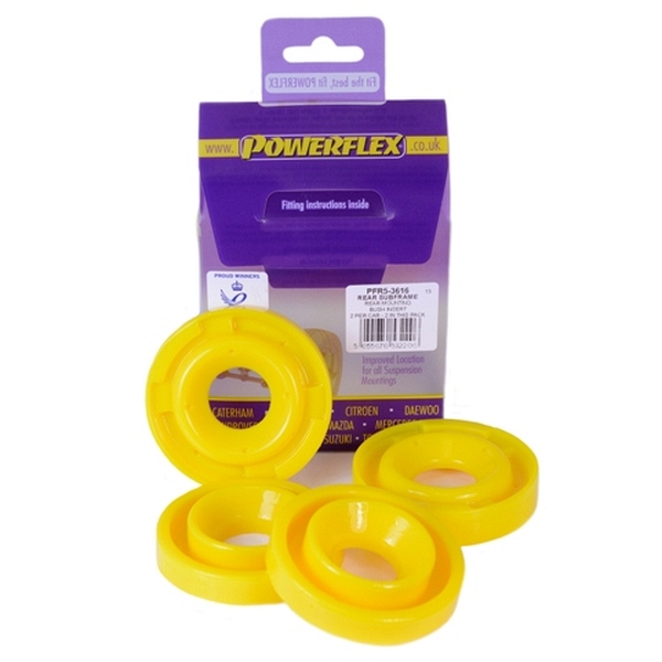Powerflex Buchsen Hilfsrahmen hinten Einsatz HA für BMW E36 inc M3 (1990-1998)