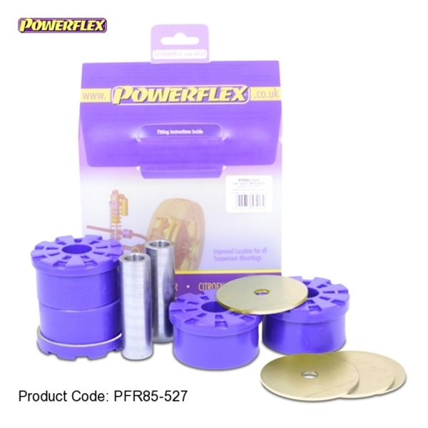 Powerflex für Skoda Octavia Mk2 1Z (2004-) Hilfsrahmen vorne Einsatz HA PFR85-527