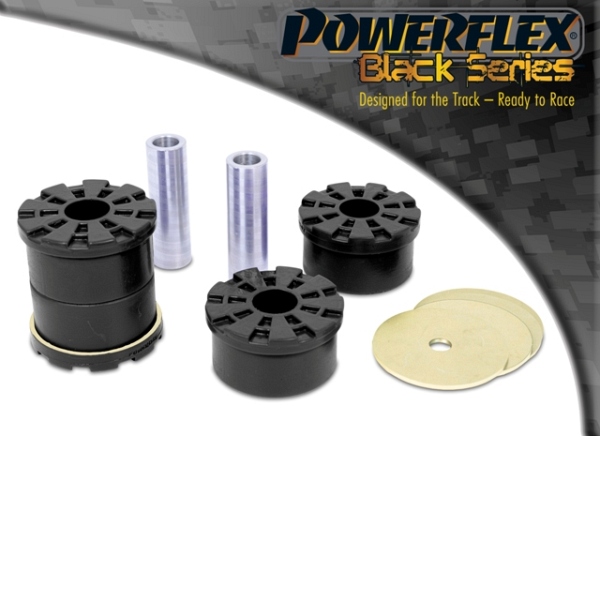 Powerflex Buchsen Hilfsrahmen vorne Einsatz HA für Audi A3 inc Quattro MK2 8P (2003-2012) Black Series