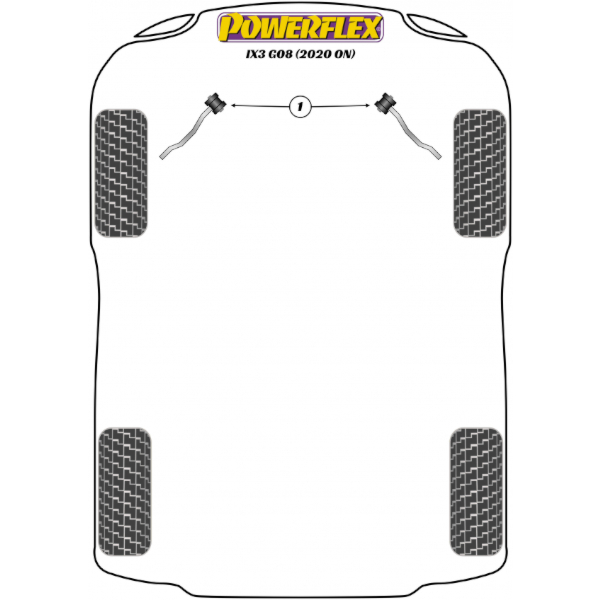 Powerflex Buchsen BMW iX3 G08 (2020-)