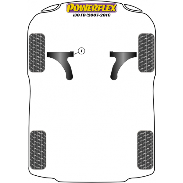 Powerflex Buchsen Hyundai i30 FD (2007-2011)