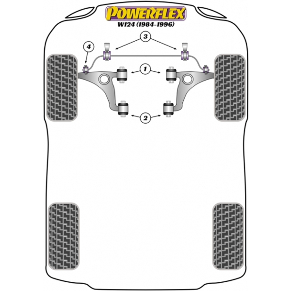 Powerflex bushes Black Series Seat Cordoba MK2 6L (2002-2009)