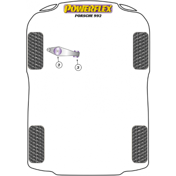 Powerflex Buchsen Porsche 911 992 (2021-)
