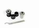 Powerflex Buchsen Querlenker vorne, für Sturzeinstellung für Fiat 500 inc Abarth (2007-) Black Series