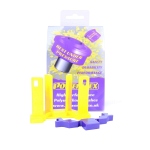 Powerflex Buchsen Getriebe Halterungseinsatzes Kit für Ford Fiesta Mk6 inc ST & Fusion (2002-2008)