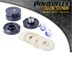 Powerflex Buchsen Zugstrebe zu Karosserie vorne für Ford Fiesta Mk1 & 2 All Types (1976-1989) Black Series