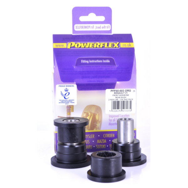 Powerflex Buchsen Querlenker hinten VA für Renault 21 inc Turbo
