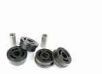 Powerflex Buchsen Fahrschemel vorne Ausleger zu Karosserie links für Subaru Impreza Turbo, WRX & STi (GD,GG) Black Series